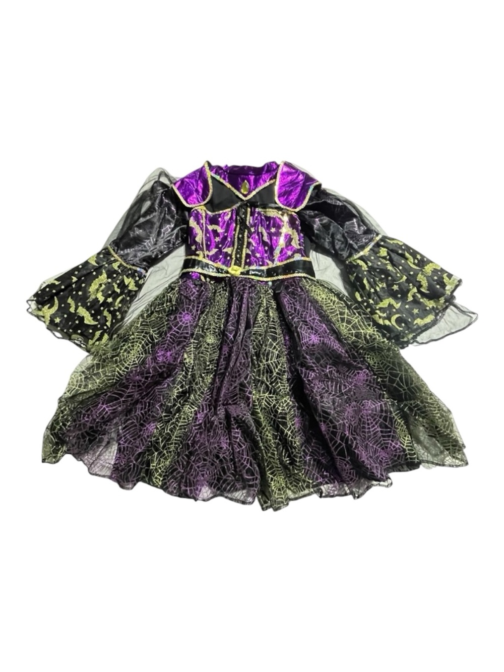 Halloween Queen/Witch costume dress 7-8y